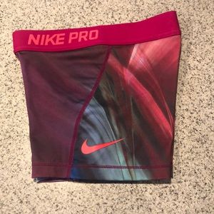 Nike dri-fit spandex shorts